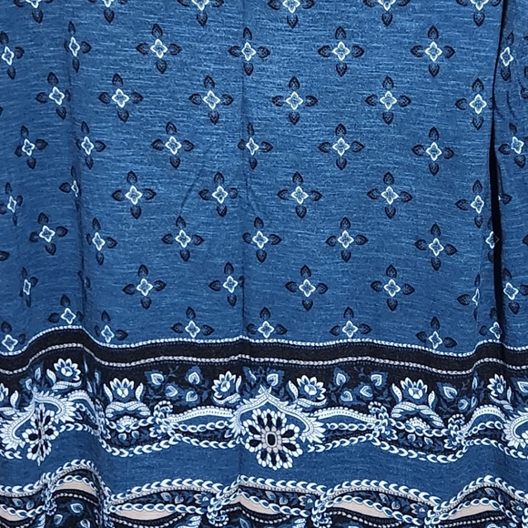 Women's cb 3/4 Length Sleeve Top, sz XL - Picture 4 of 4